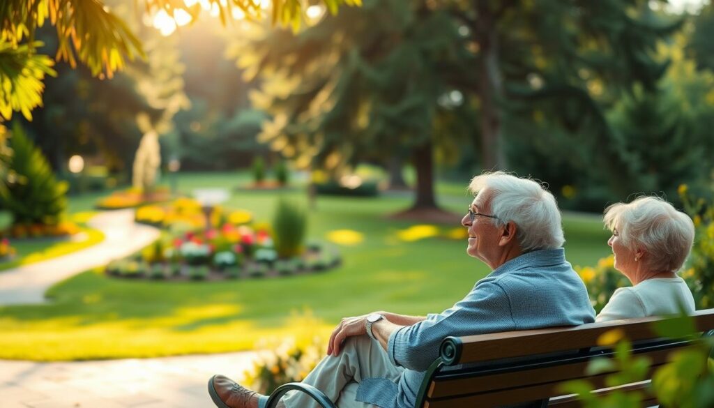 A-serene-and-warm-lit-scene-of-a-senior-couple-enjoying-a-relaxing-afternoon-together.-In-the-1024x585 Mutuelle senior pour nouveau retraité : comment la choisir ? Quel prix ?