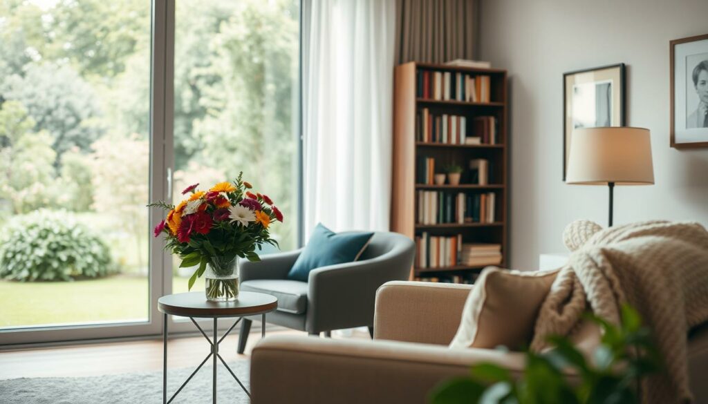 A-warm-inviting-scene-of-a-modern-senior-citizens-living-room.-In-the-foreground-a-1024x585 Mutuelle senior pour nouveau retraité : comment la choisir ? Quel prix ?