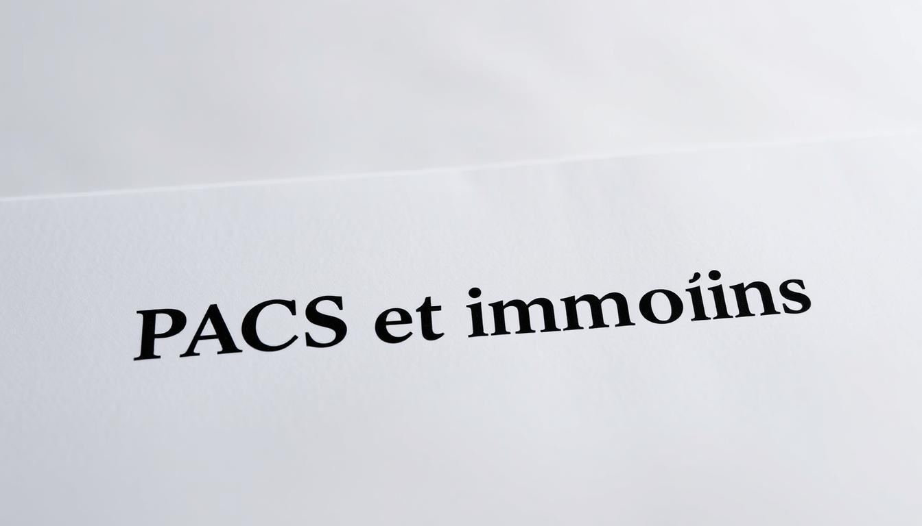 PACS et fiscalité