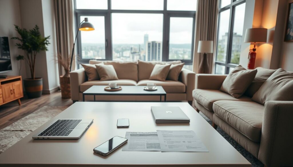 A-cozy-well-lit-interior-of-a-modern-apartment-showcasing-the-key-features-of-a-comprehensive--1024x585 Quelle est l'Assurance Habitation la moins chère en 2025 ?