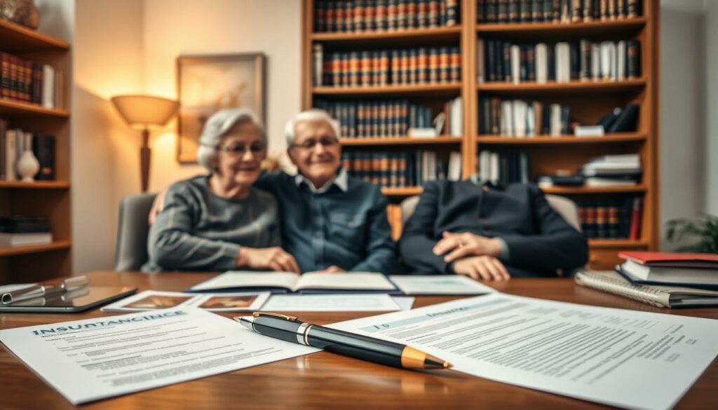 A-cozy-well-lit-office-interior-showcasing-various-insurance-related-documents-contract-1024x585 Quelle est l'Assurance Dépendance la moins chère en 2025 ?