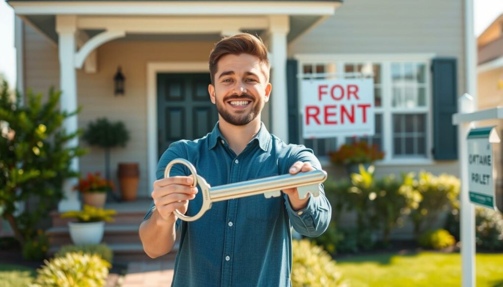 Image-of-a-person-holding-a-key-to-a-rental-property-1024x585 Quelle est l'Assurance Habitation la moins chère en 2025 ?